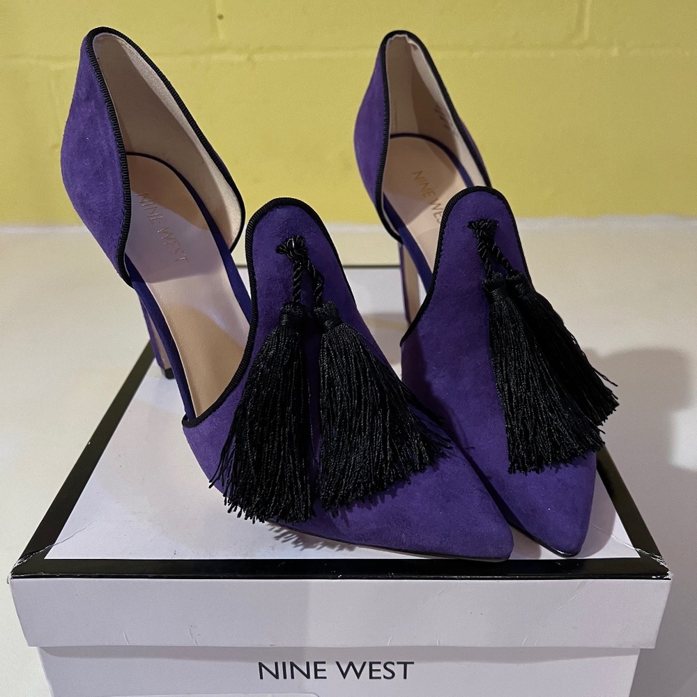 Nine West Women's Tyrell Suede Pump